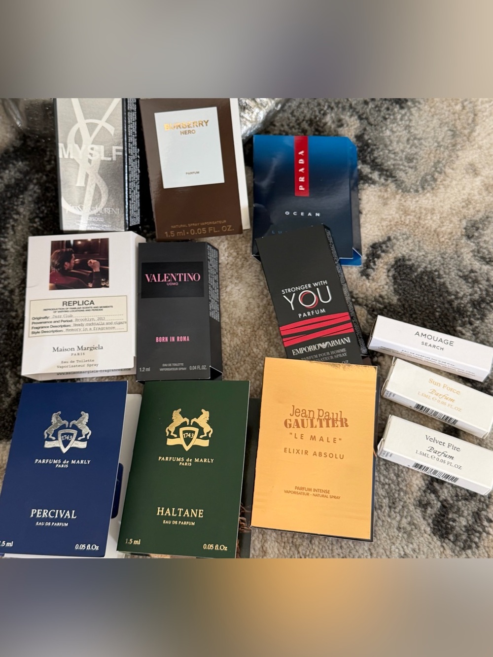 Men’s Designer Fragrance Sample Set of 12 - Picture 4 of 4